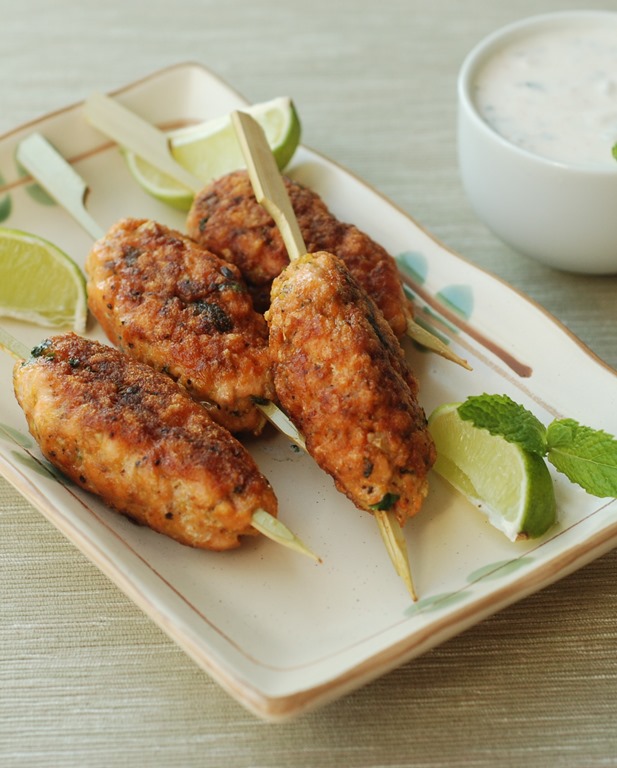 Salmon Kebabs [Fish Recipes]