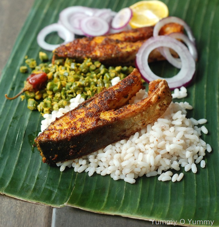 Kerala Fish Fry / Meen Varuthathu | Yummy O Yummy