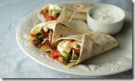 Chicken fajitas
