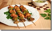 Lebanese chicken kebabs