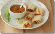 Chicken spring rolls