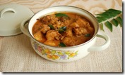 Trissur style chicken and potato curry