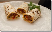Kerala Style chicken kathi roll