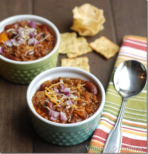 Beef and bean chili