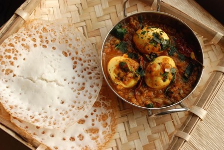 Spicy egg curry