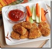 Baked chicken nuggets