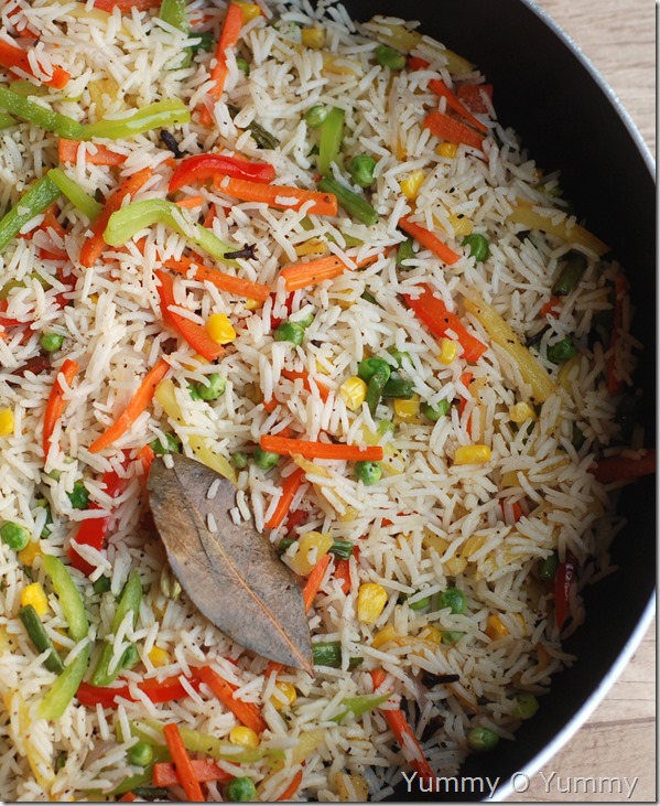 Mixed vegetable rice2
