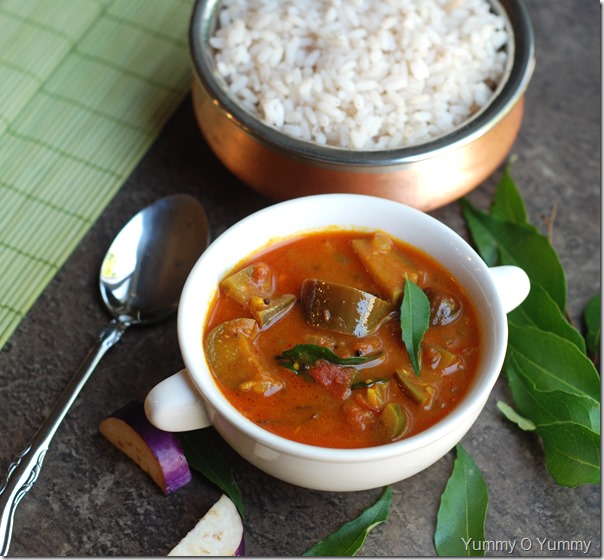 Brinjal kuzhambu