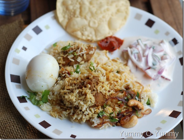 Kerala special chicken biriyani