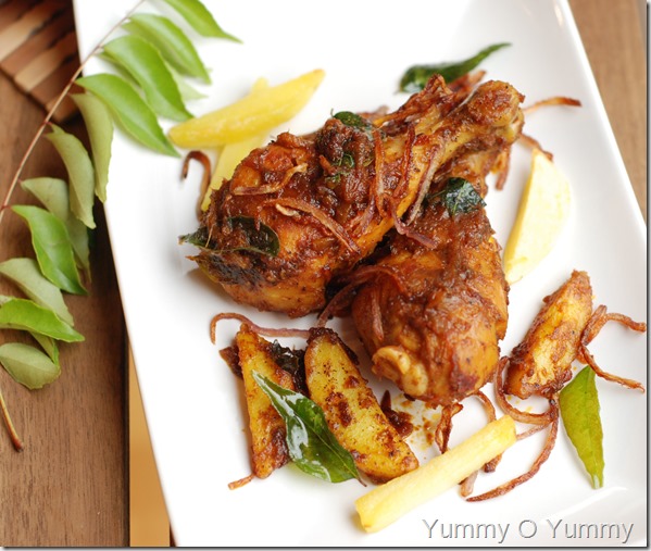 Chicken pepper roast