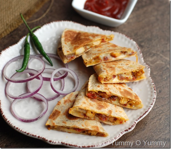 Chicken quesadilla