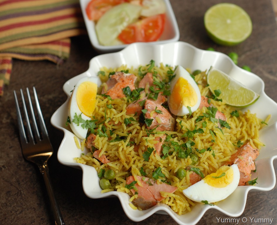 Fish Kedgeree Yummy O Yummy