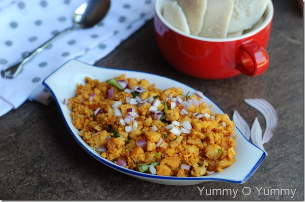 Kothu Idli with chicken