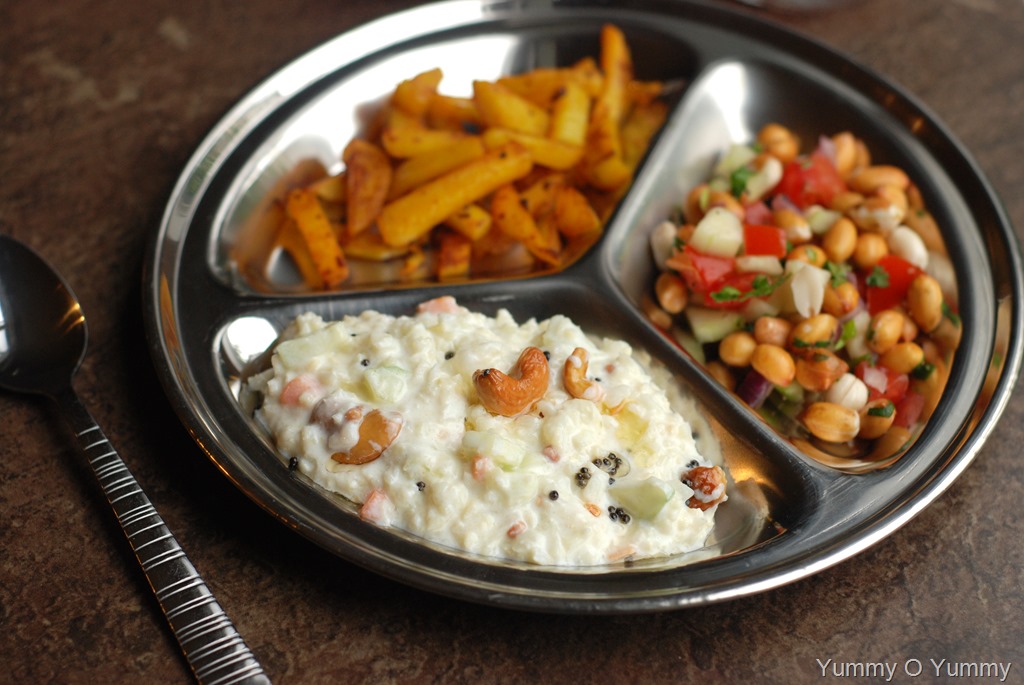 Cauliflower Curd Rice Yummy O Yummy