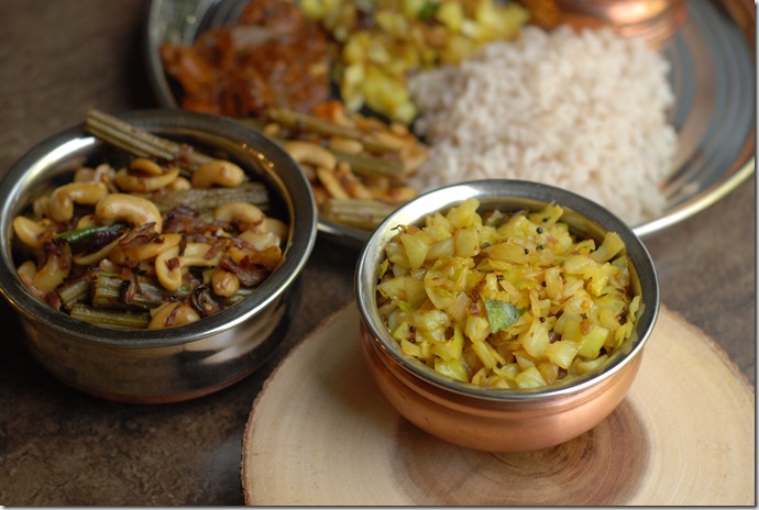 Cabbage Mezhukkupuratti