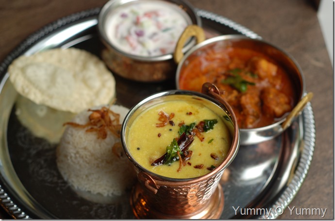 Malabar style lentil curry