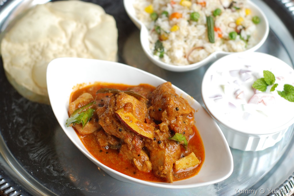 Homestyle Chicken Curry Yummy O Yummy