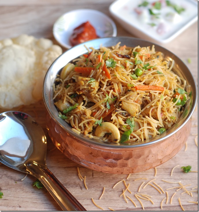 Chicken vermicelli biriyani3