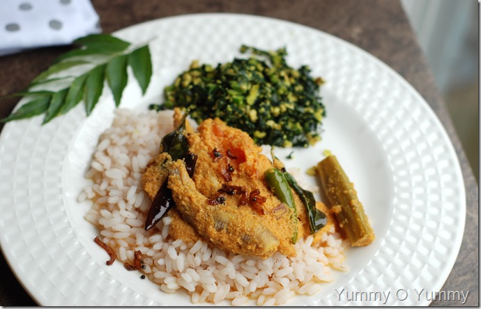 Malabar fish curry with coconut