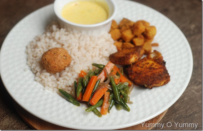 Carrot and beans mezhukkupuratti