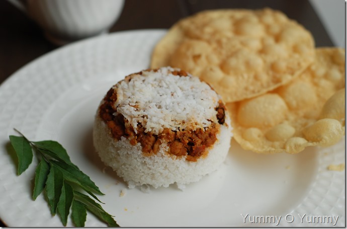 Chicken Puttu