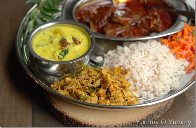 Idichakka masala thoran