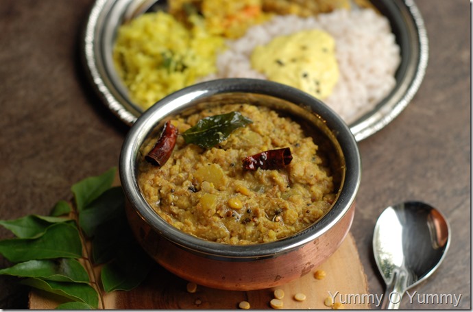 Trissur style koottu curry