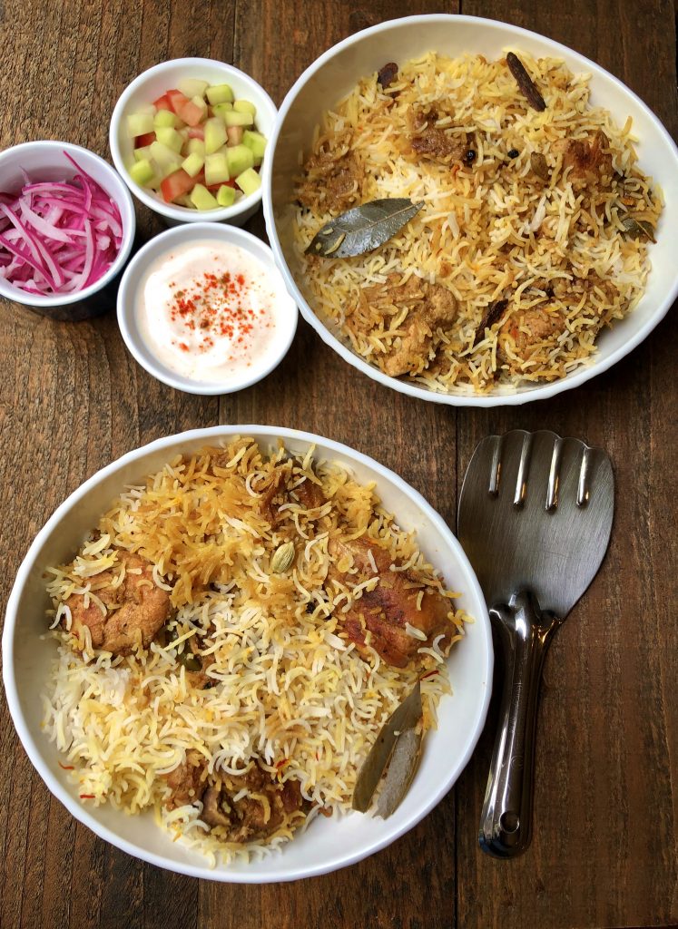 Awadhi Chicken Biriyani