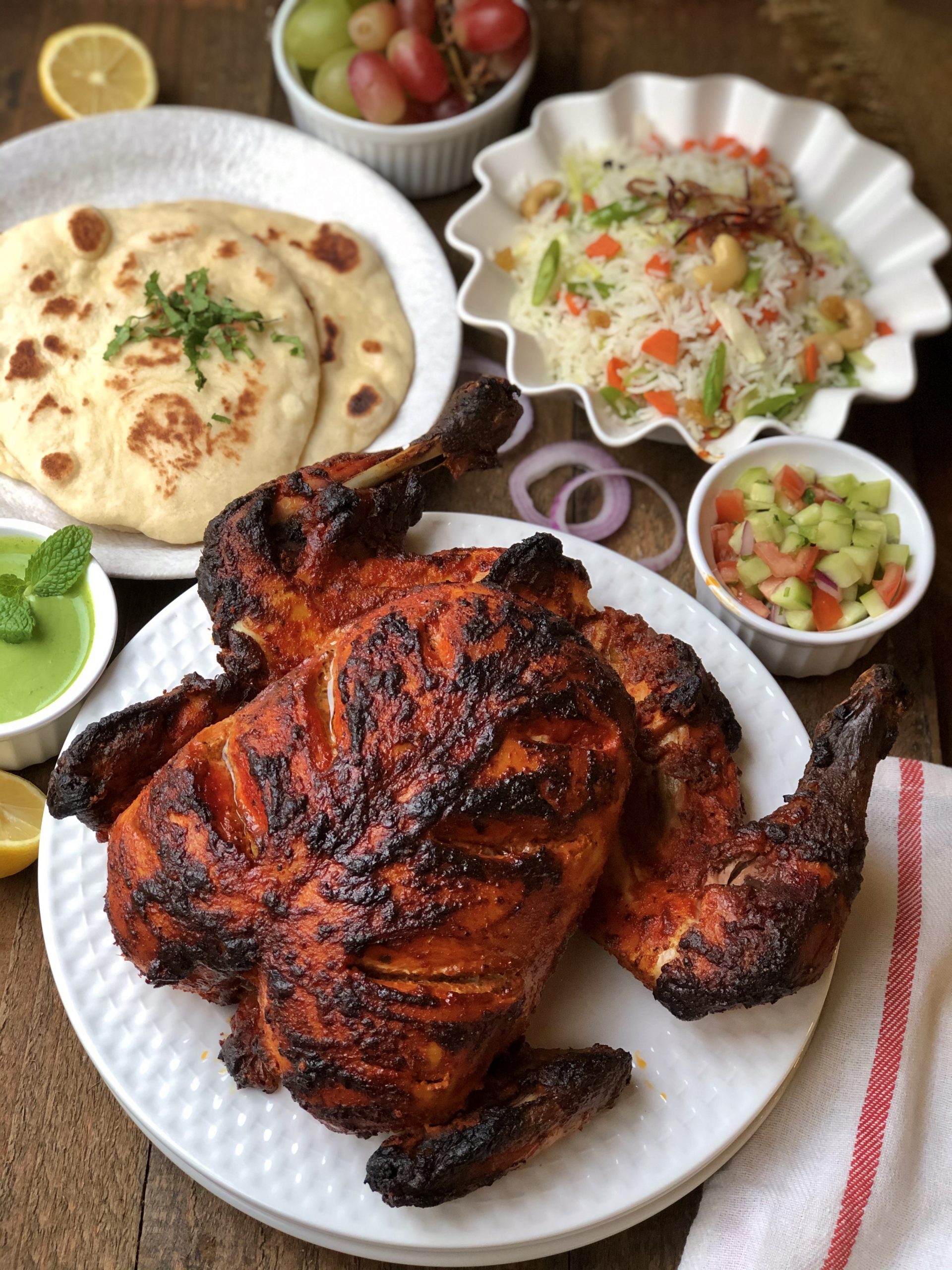 Tandoori Whole Chicken | Yummy O Yummy